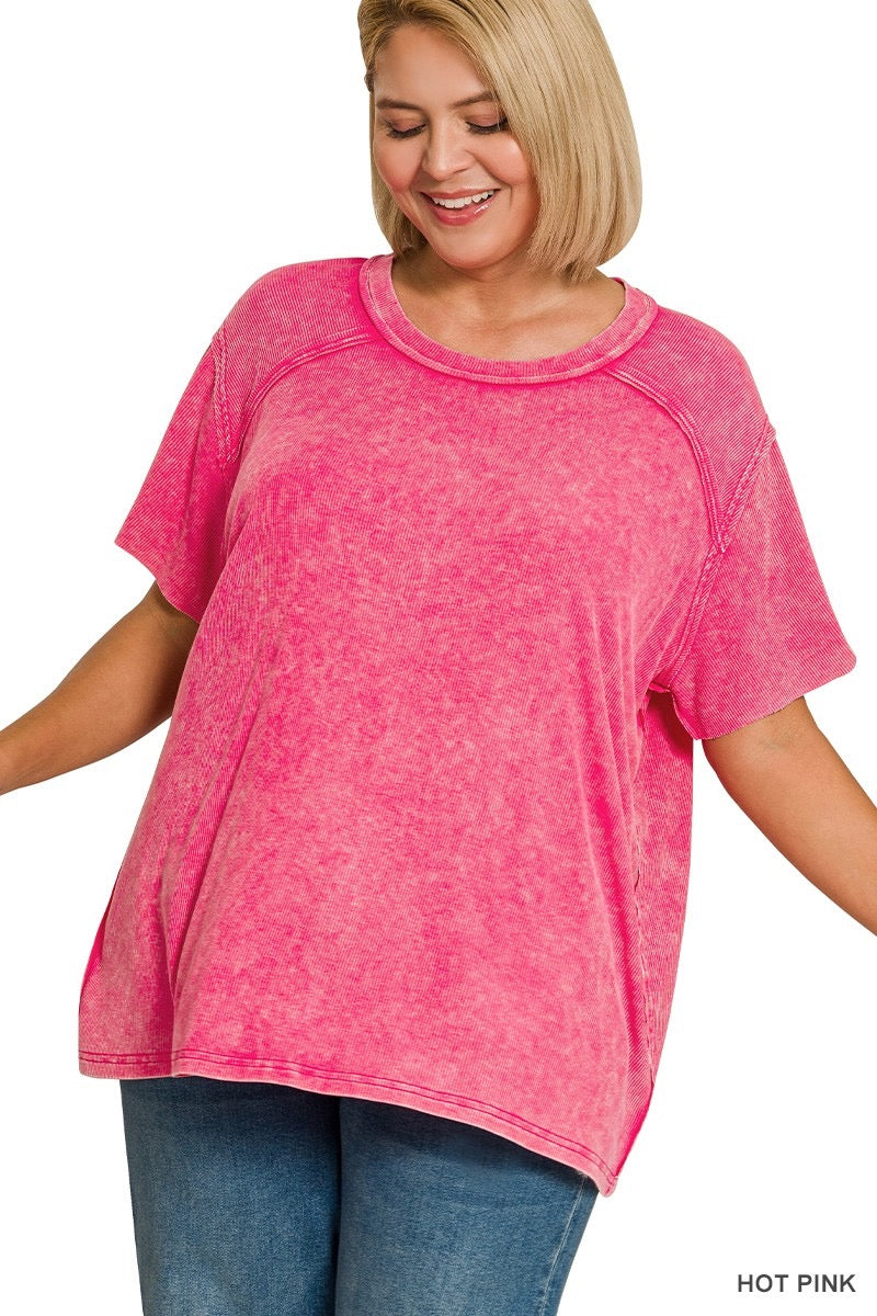 Soft Ribbed Top