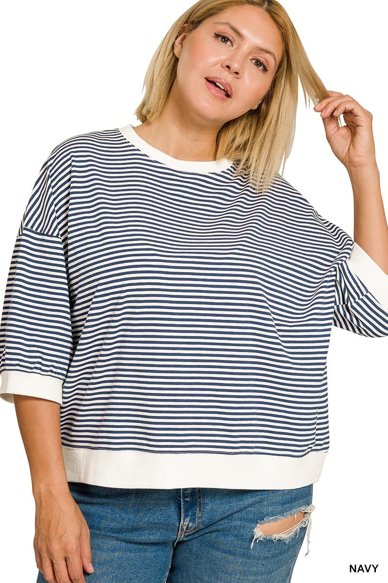 Plus Work Day Top