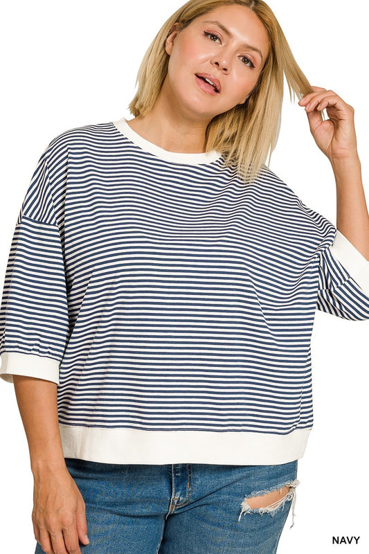 Plus Work Day Top