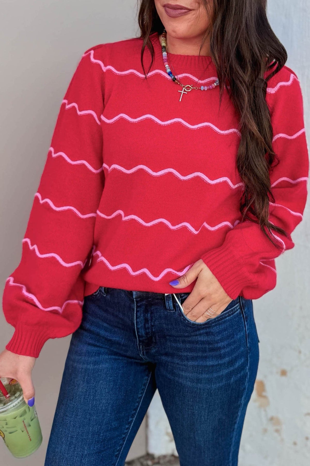 Miley Stripe Top