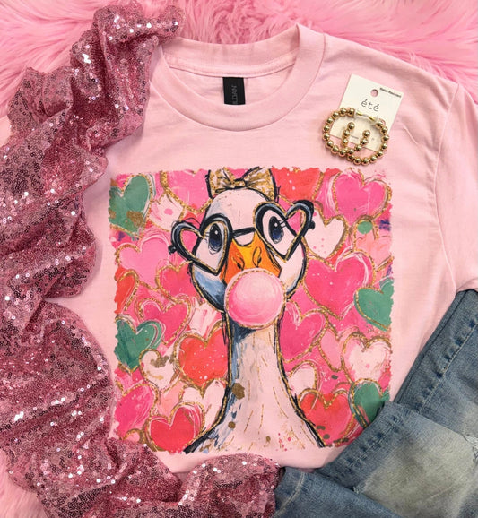 Valentine Goose Tee