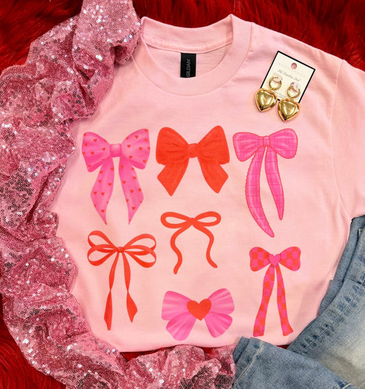 Valentine Bows Tee