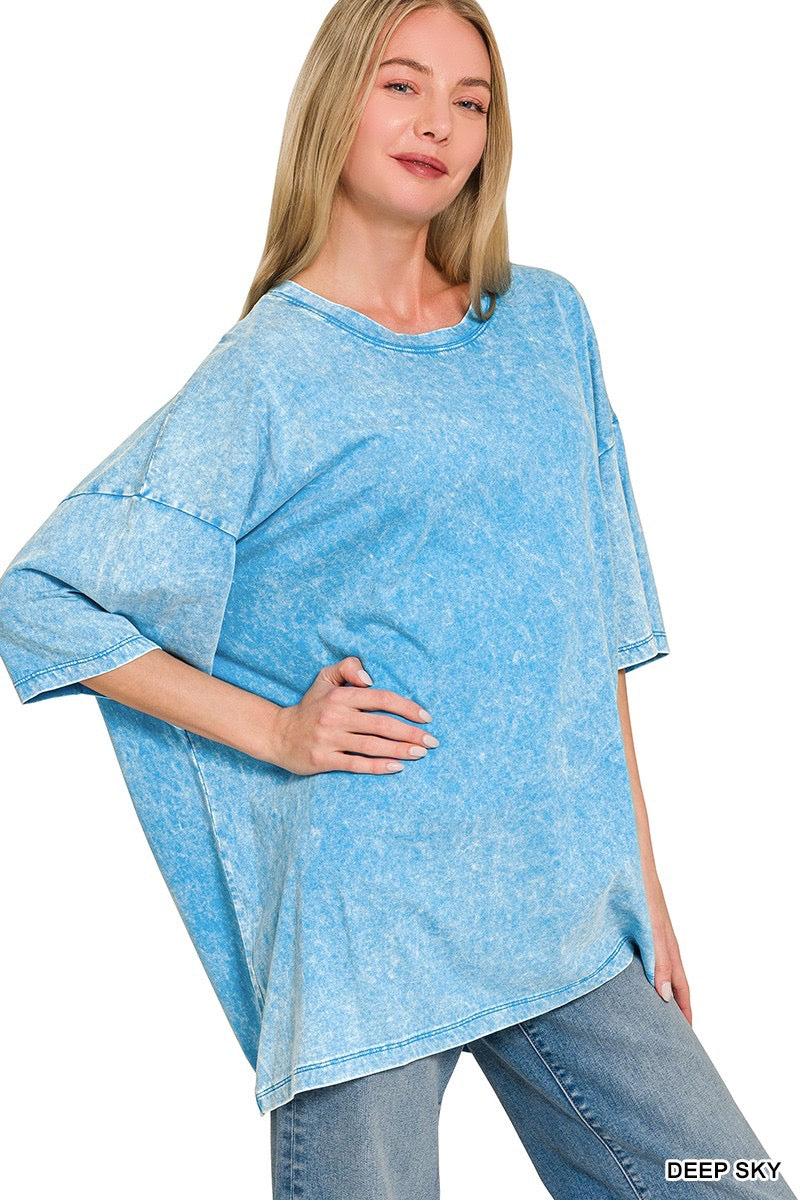 Ash Wash Boyfriend Tee