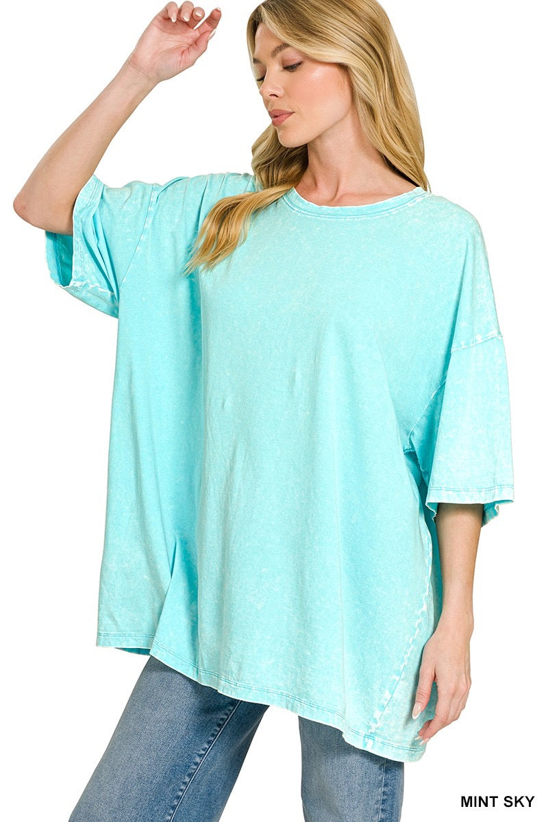 Ash Wash Boyfriend Tee