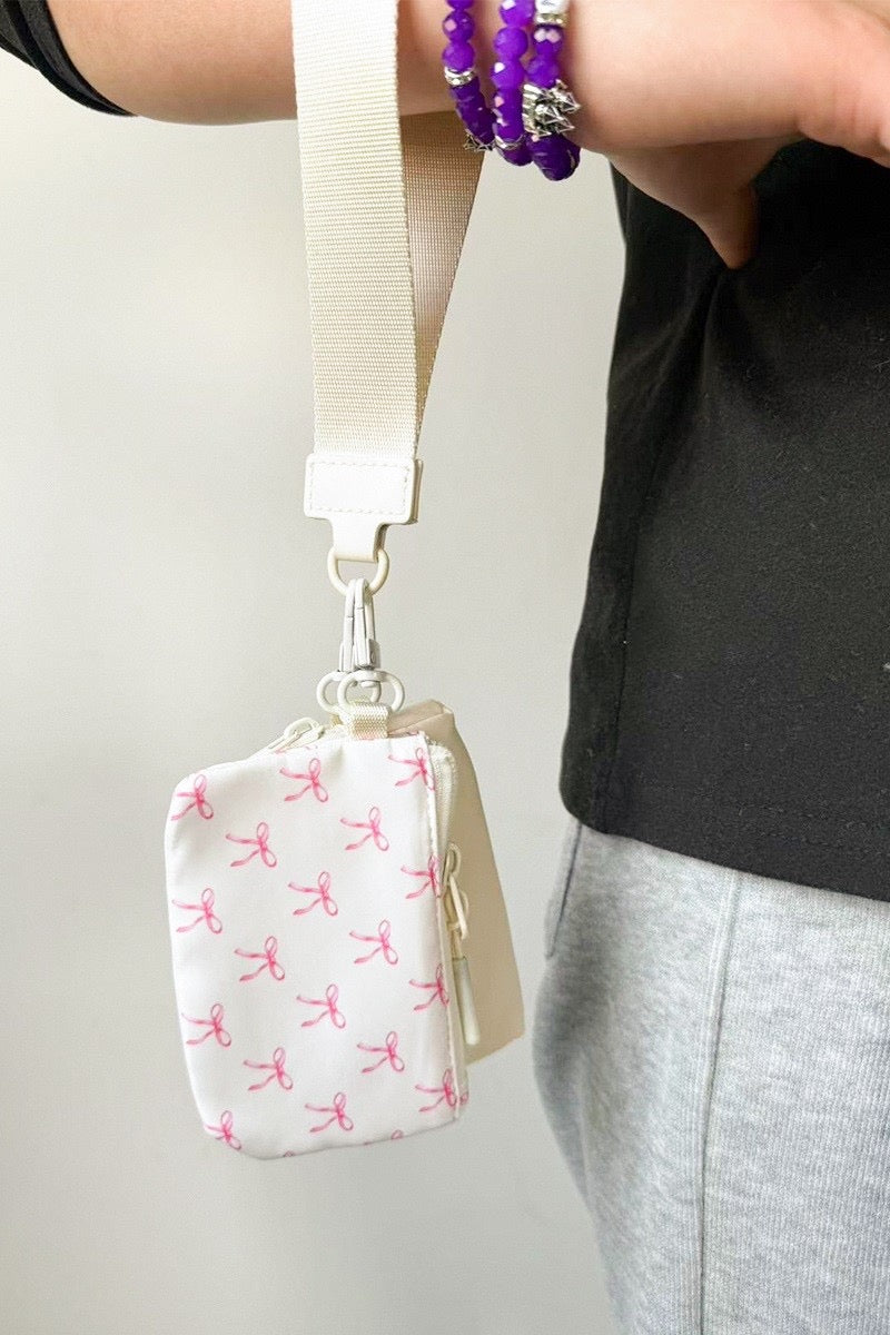 Double Pouch Wristlet