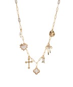 Enamel Charm Necklace