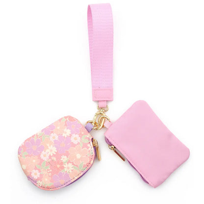 Multi-Functional Dual Card Holder Keychain