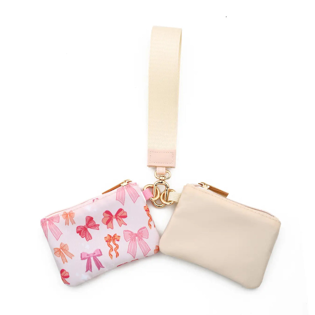 Multi-Functional Dual Card Holder Keychain